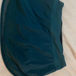 Lululemon skirt ,size 4,green .